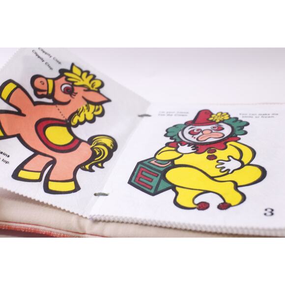 My Quiet Book, Cloth Book, Toddler, Activity, 1977, Vintage, ~ 251107-WH 1384 - Picture 4 of 5